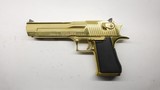 Magnum Research Desert Eagle Gold, NOS Made in Israel 50 AE - 17 of 18