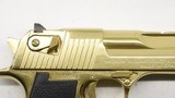 Magnum Research Desert Eagle Gold, NOS Made in Israel 50 AE - 7 of 18