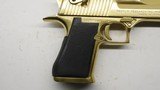 Magnum Research Desert Eagle Gold, NOS Made in Israel 50 AE - 8 of 18