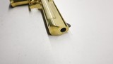 Magnum Research Desert Eagle Gold, NOS Made in Israel 50 AE - 3 of 18