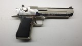 Magnum Research Desert Eagle Chrome, NOS Made in Israel 50 AE - 1 of 19