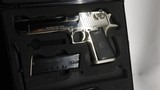 Magnum Research Desert Eagle Chrome, NOS Made in Israel 50 AE - 2 of 19