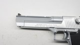 Magnum Research Desert Eagle Brushed Chrome, NOS Israel Made 50AE - 7 of 10