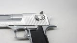 Magnum Research Desert Eagle Brushed Chrome, NOS Israel Made 50AE - 6 of 10