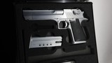 Magnum Research Desert Eagle Brushed Chrome, NOS Israel Made 50AE - 9 of 10