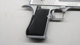 Magnum Research Desert Eagle Brushed Chrome, NOS Israel Made 50AE - 4 of 10
