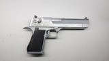 Magnum Research Desert Eagle Brushed Chrome, NOS Israel Made 50AE - 1 of 10