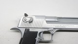 Magnum Research Desert Eagle Brushed Chrome, NOS Israel Made 50AE - 3 of 10