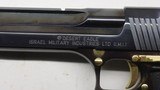 Magnum Research Desert Eagle Black & Gold NOS Made in Israel 50AE - 11 of 15