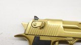 Magnum Research Desert Eagle Gold, Made in Israel 50AE - 5 of 15
