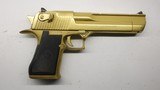Magnum Research Desert Eagle Gold, Made in Israel 50AE - 1 of 15