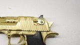 Magnum Research Desert Eagle Gold Tiger Stripe, NOS 50 AE - 6 of 10