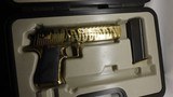 Magnum Research Desert Eagle Gold Tiger Stripe, NOS 50 AE - 10 of 12