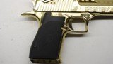 Magnum Research Desert Eagle Gold Tiger Stripe, NOS 50 AE - 5 of 12