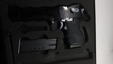 Magnum Research Desert Eagle Black & Silver NOS Israel made, 50AE - 10 of 11