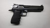 Magnum Research Desert Eagle Black & Silver NOS Israel made, 50AE - 1 of 11