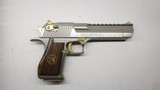 Magnum Research Desert Eagle, NOS, 25th Anniversary 50 AE Coin, Stand, display case - 1 of 16