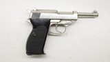 Walther Spreewerk P39 WW2 German Nickeled