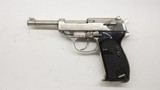 Walther Spreewerk P39 WW2 German Nickeled - 18 of 18