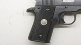 Colt Mustang MK IV Series 80 380 ACP Blue 1987 clean pistol - 6 of 15