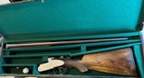 Pedersoli Sideplate Deluxe O/U 12ga 26" Double Trigger IC/MOD 1961 - 2 of 25