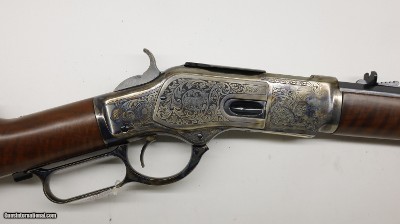 Uberti 73 1873 Short Rifle 150th anniversary 357 Mag 342813 - Image 1 of 14