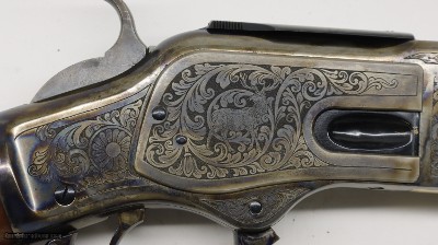 Uberti 73 1873 Short Rifle 150th anniversary 357 Mag 342813 - Image 3 of 14