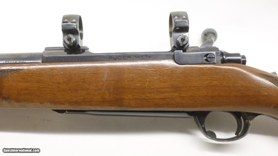 Ruger M77 77 Tang Safety, 7mm Rem mag, Red Pad, 1