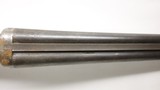 Dumoulin Boxlock Side by Side Belgium 12ga 30