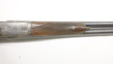 Dumoulin Boxlock Side by Side Belgium 12ga 30