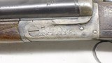 Dumoulin Boxlock Side by Side Belgium 12ga 30