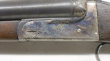 Laurona Spanish built side by side boxlock, 12ga, 30