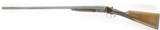 Laurona Spanish built side by side boxlock, 12ga, 30