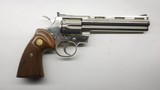 Colt Python Nickel 357 6