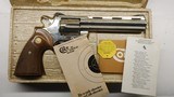 Colt Python Nickel 357 6