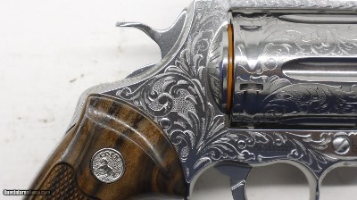 Colt Anaconda Factory Hand Engraved D Level, 44 Mag 6