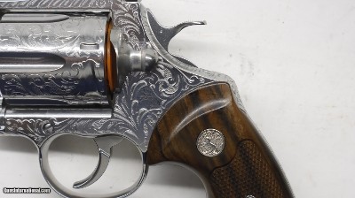 Colt Anaconda Factory Hand Engraved D Level, 44 Mag 6