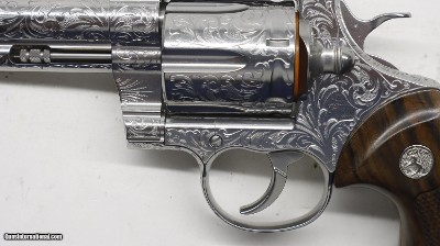 Colt Anaconda Factory Hand Engraved D Level, 44 Mag 6