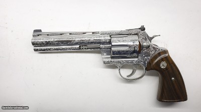 Colt Anaconda Factory Hand Engraved D Level, 44 Mag 6
