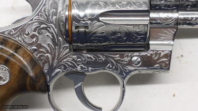 Colt Anaconda Factory Hand Engraved D Level, 44 Mag 6