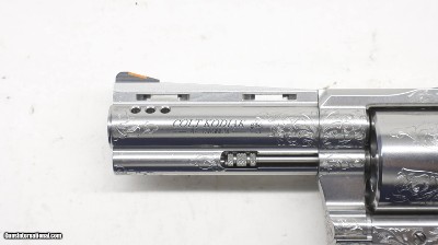 Colt Kodiak Factory Hand Engraved C Expert Level, 44 Mag 4.25