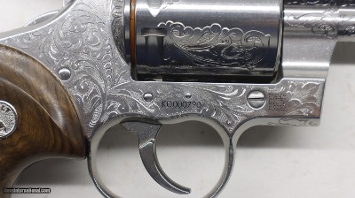 Colt Kodiak Factory Hand Engraved C Expert Level, 44 Mag 4.25