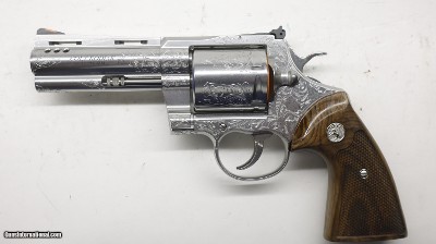 Colt Kodiak Factory Hand Engraved C Expert Level, 44 Mag 4.25