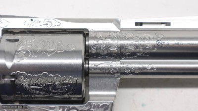 Colt Kodiak Factory Hand Engraved C Expert Level, 44 Mag 4.25