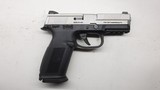 FN FNH FNS-9 Stainless 9mm 3 x 17 round LNIC - 1 of 11