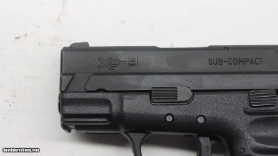 Springfield XD XD-9 Sub Compact 9mm in case 4 x mags - Image 13 of 16
