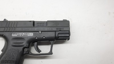 Springfield XD XD-9 Sub Compact 9mm in case 4 x mags - Image 3 of 16