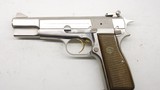 Browning Hi-power 9mm Made in Belgium 1980 Nickel - 17 of 19