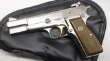 Browning Hi-power 9mm Made in Belgium 1980 Nickel - 18 of 19