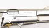 Browning Hi-power 9mm Made in Belgium 1980 Nickel - 4 of 19
